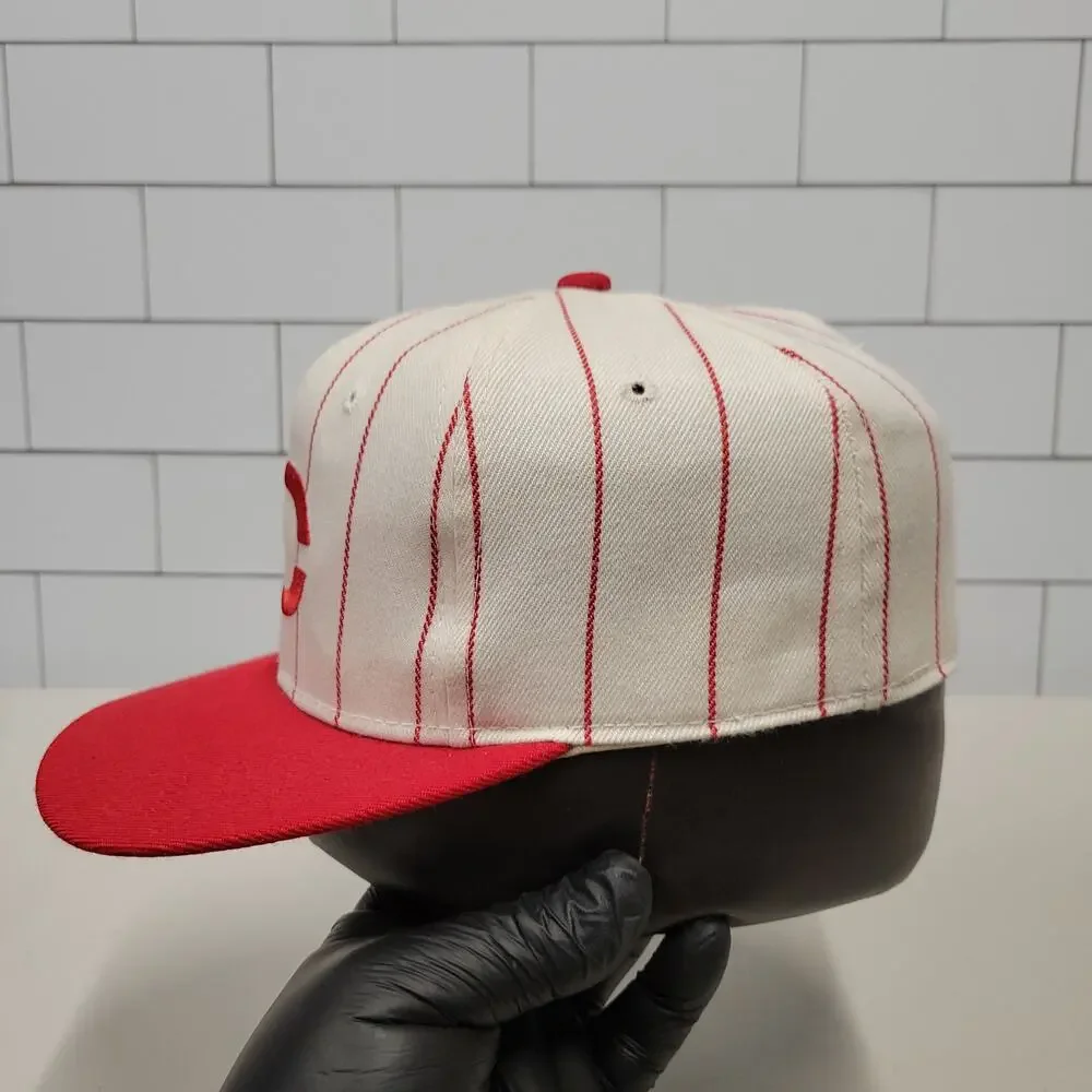 Vintage Cincinnati Reds Sports Specialties Pro Fitted 7 3/8 Pinstripe MLB Hat